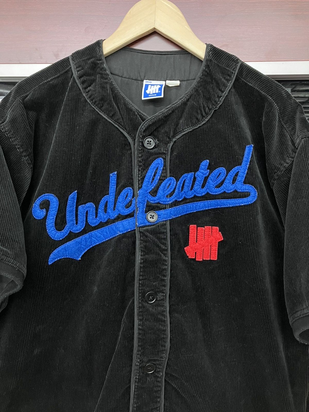 MLB × Undefeated Undefeated Corduroy Baseball Jersey Dodgers 