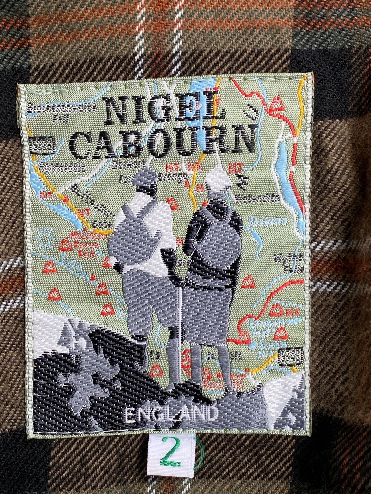 Nigel Cabourn 1980s - Nigel Cabourn- Moleskin/Leather Hunting Parka Size US XL / EU 56 / 4 - 12 Thumbnail