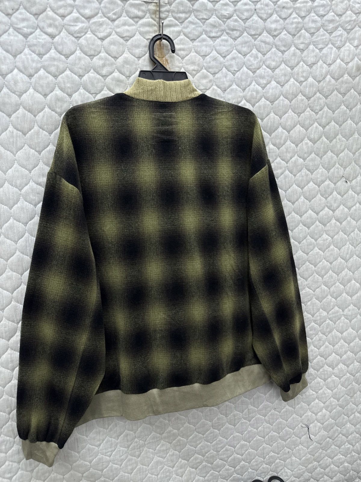Hypebeast 🔥🔥🔥ARCHIVE BOWWOW OLIVE GREEN BLACK CARDIGAN Size US XL / EU 56 / 4 - 12 Thumbnail