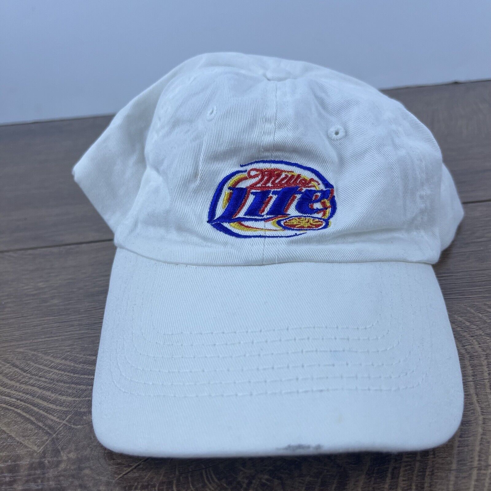 Other Miller Lite White Hat Miller White Cap Hat Adjustable Hat Wh Size ONE SIZE - 1 Thumbnail