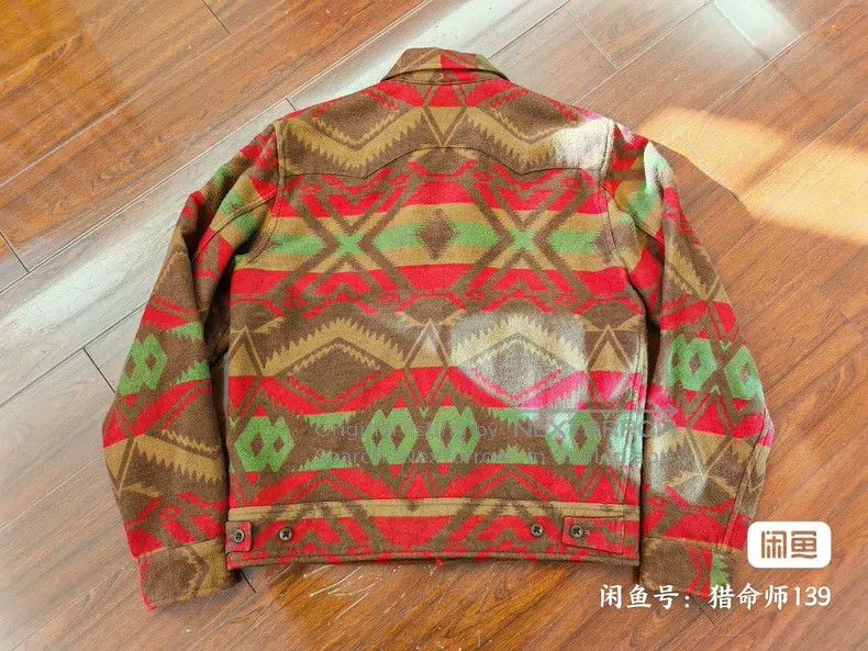 RRL Ralph Lauren RRL Ralph Lauren Southwest printed wool blend jacket Size US M / EU 48-50 / 2 - 2 Thumbnail
