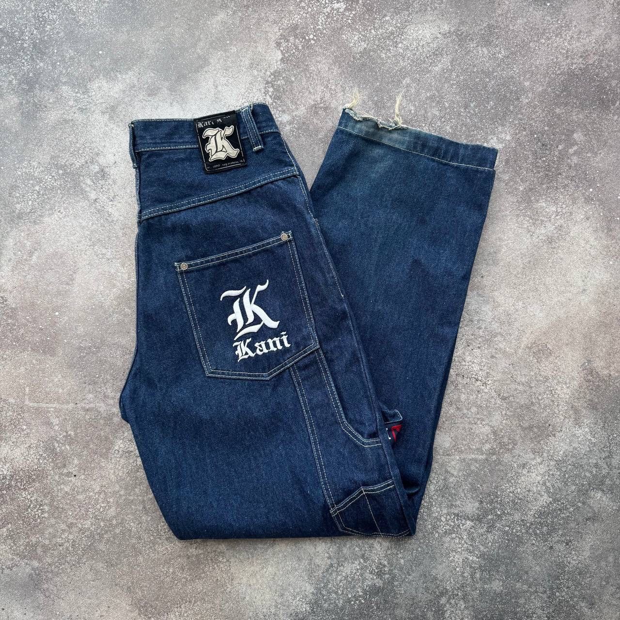 Karl Kani Karl Kani Y2K Carpenter Baggy Vintage Denim Jeans Size US 32 / EU 48 - 2 Thumbnail