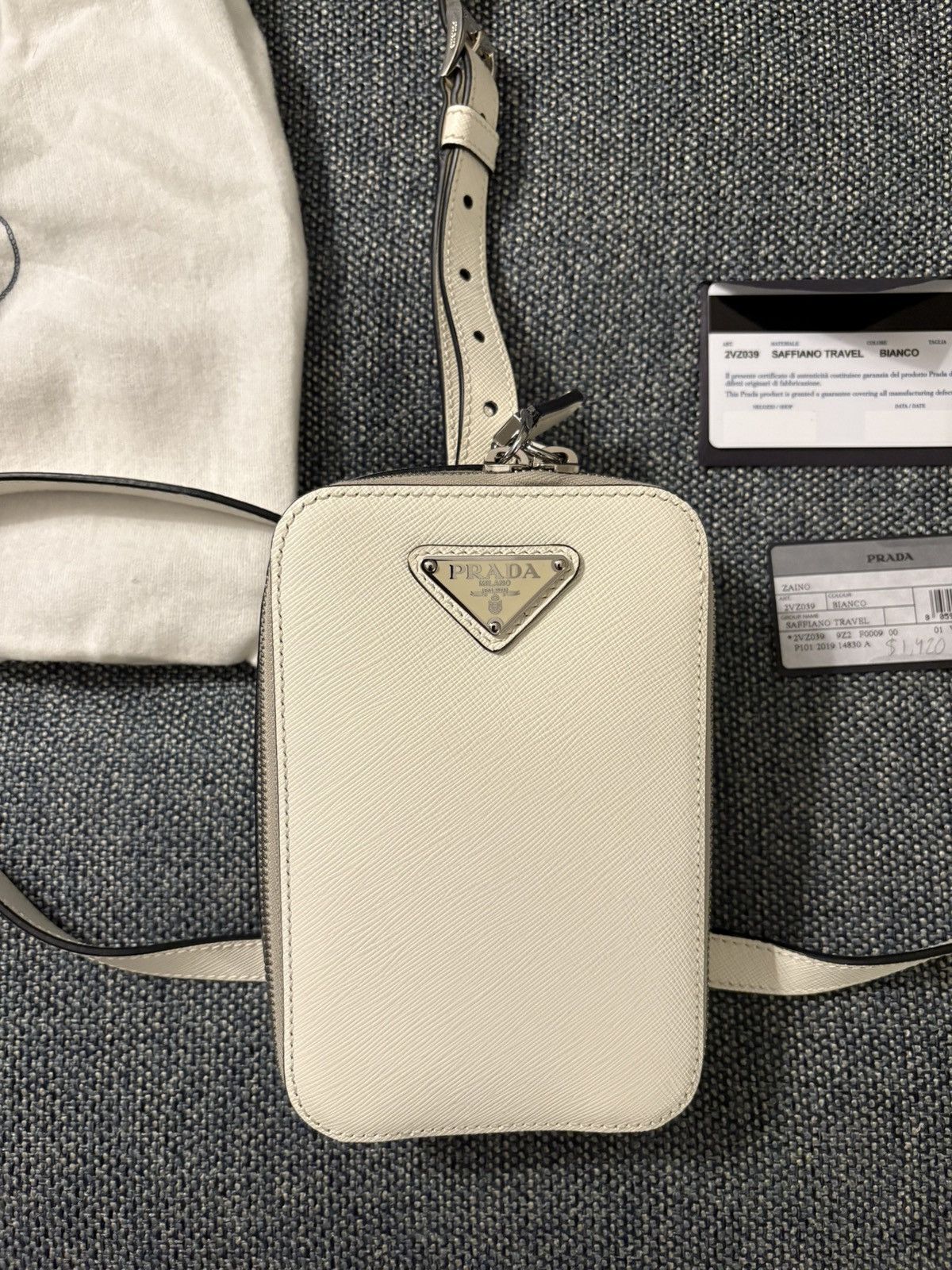 Prada Prada Saffiano Harness Bag Size ONE SIZE - 4 Thumbnail