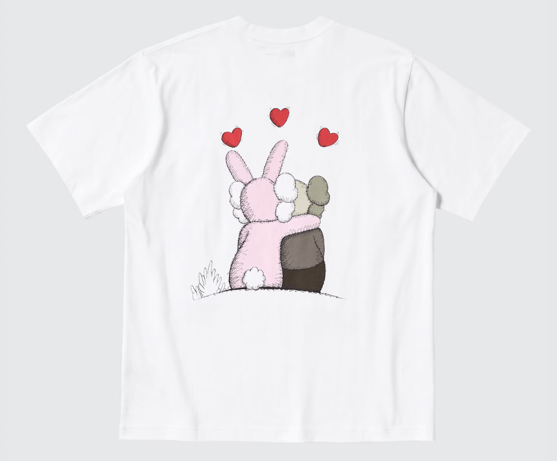 Kaws × Uniqlo Uniqlo x Kaws White/Red T-Shirt US M = ASIA L Size US M / EU 48-50 / 2 - 1 Thumbnail