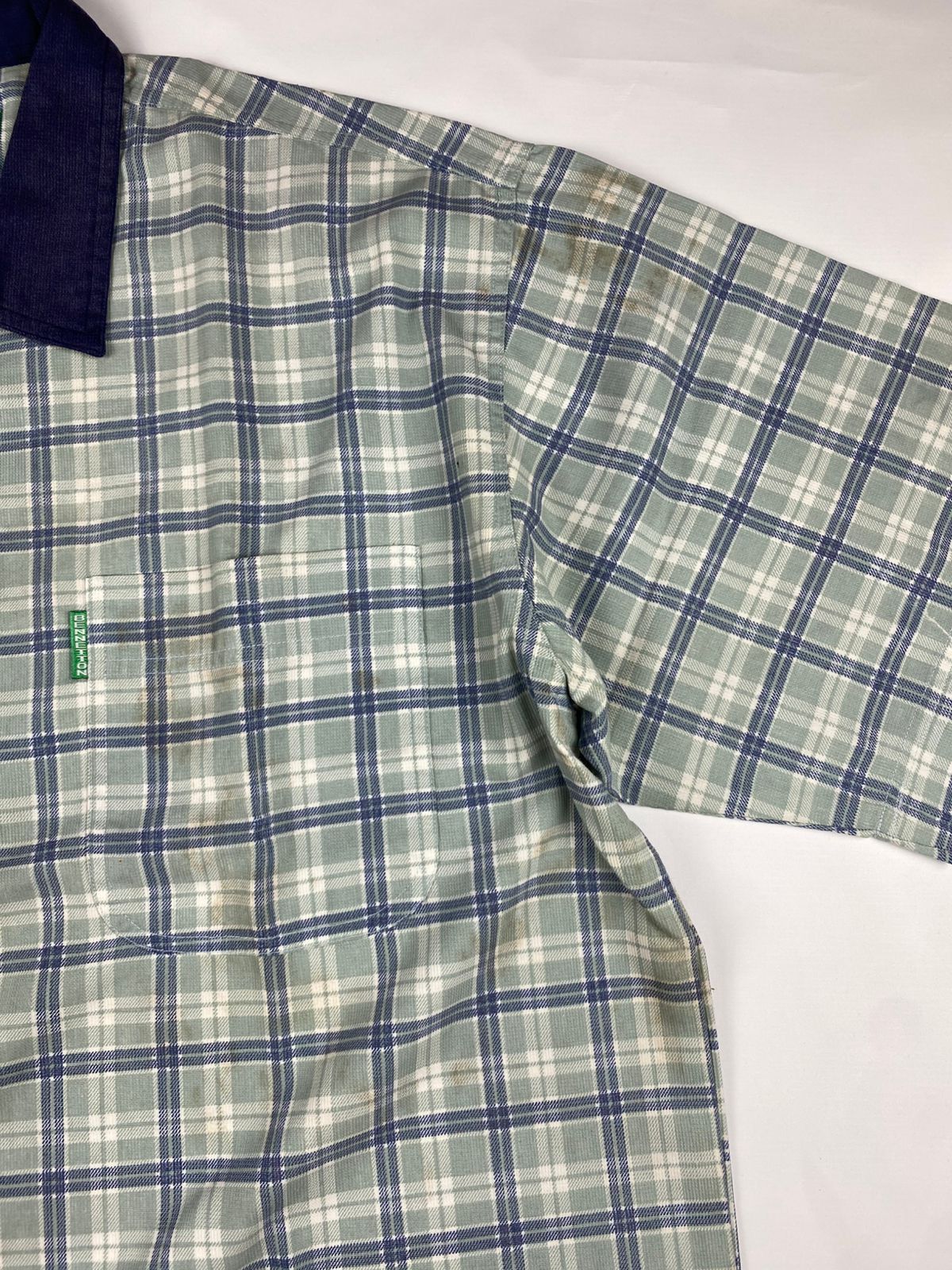 Benetton Vintage Benetton Plan Half Zip Shirt Size US XL / EU 56 / 4 - 3 Thumbnail