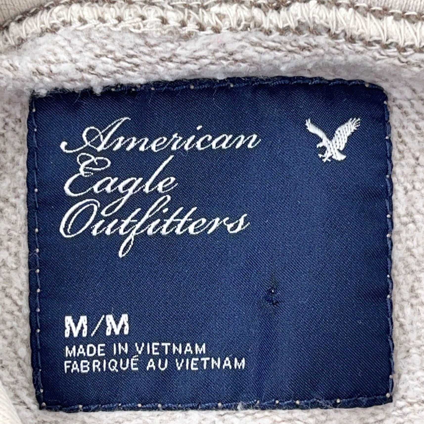 American Eagle Outfitters VINTAGE American Eagle Outfitters Hoodie Women M Brown Faded Spell Out AEO 77 Size M / US 6-8 / IT 42-44 - 3 Thumbnail
