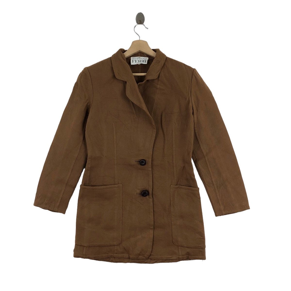 ジャケット・アウター VINTAGE GIANFRANCO FERRE WOOL JACKET GIANFRANCO WOOL VINTAGE ジャケット・アウター JACKET FERRE