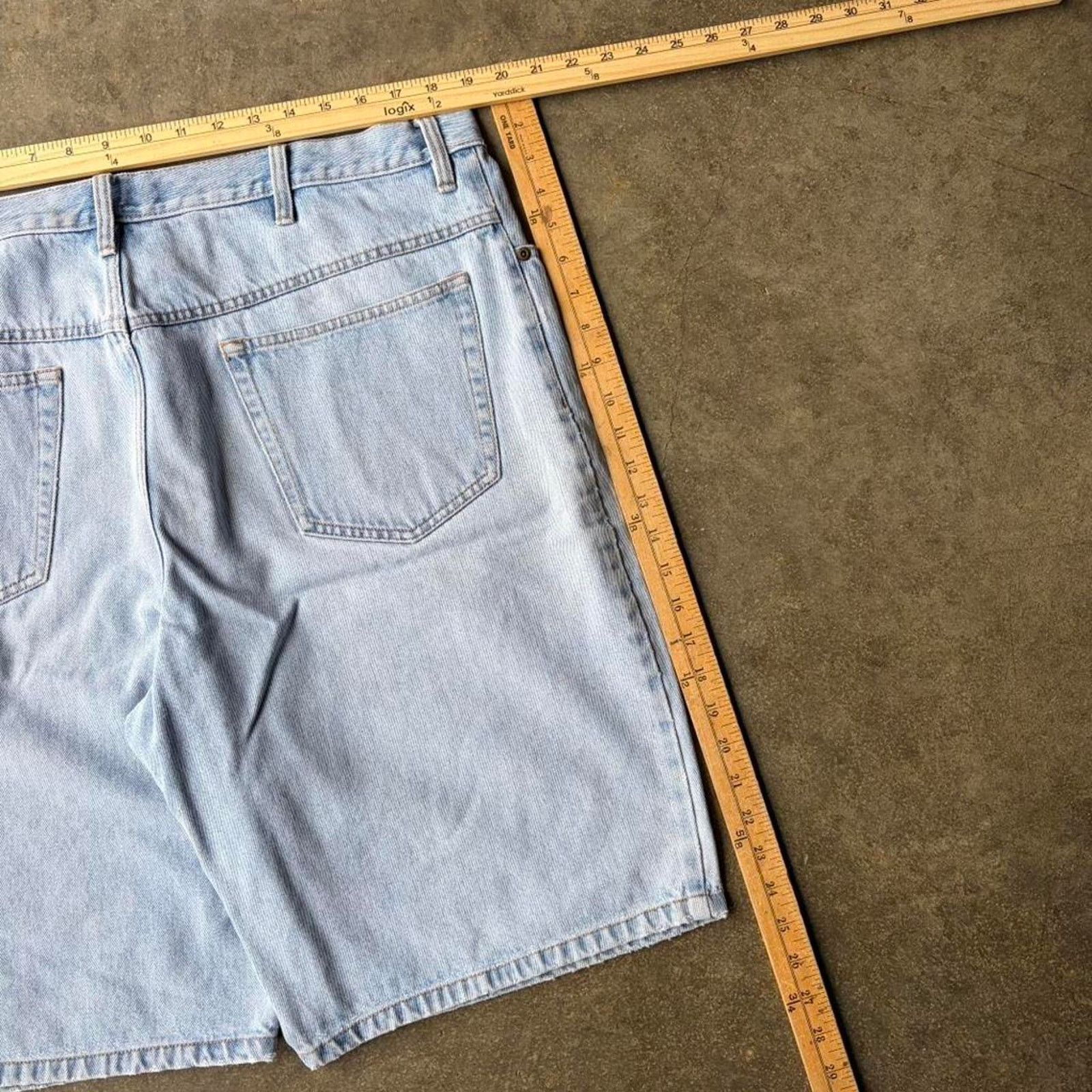Levi's 2000s y2k baggy jorts Size US 40 / EU 56 - 3 Thumbnail