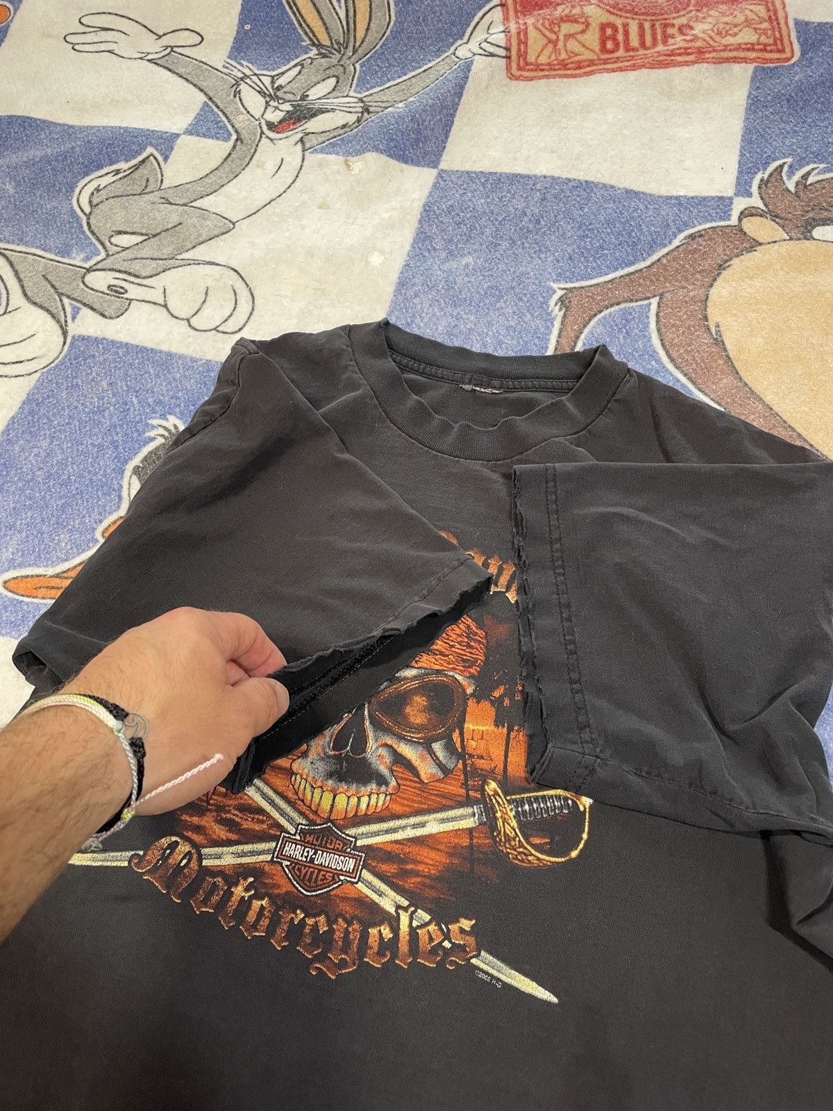 Harley Davidson Distressed Harley tee Size US L / EU 52-54 / 3 - 4 Thumbnail
