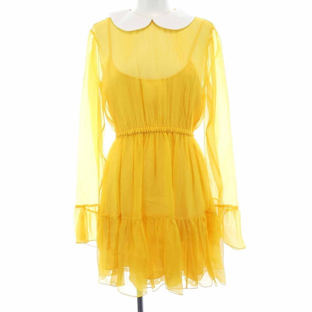 Gucci Gucci Gucci Silk Dress Textile Dresses 728125ZAL3Y DUTY FREE for USA Size ONE SIZE - 1 Thumbnail
