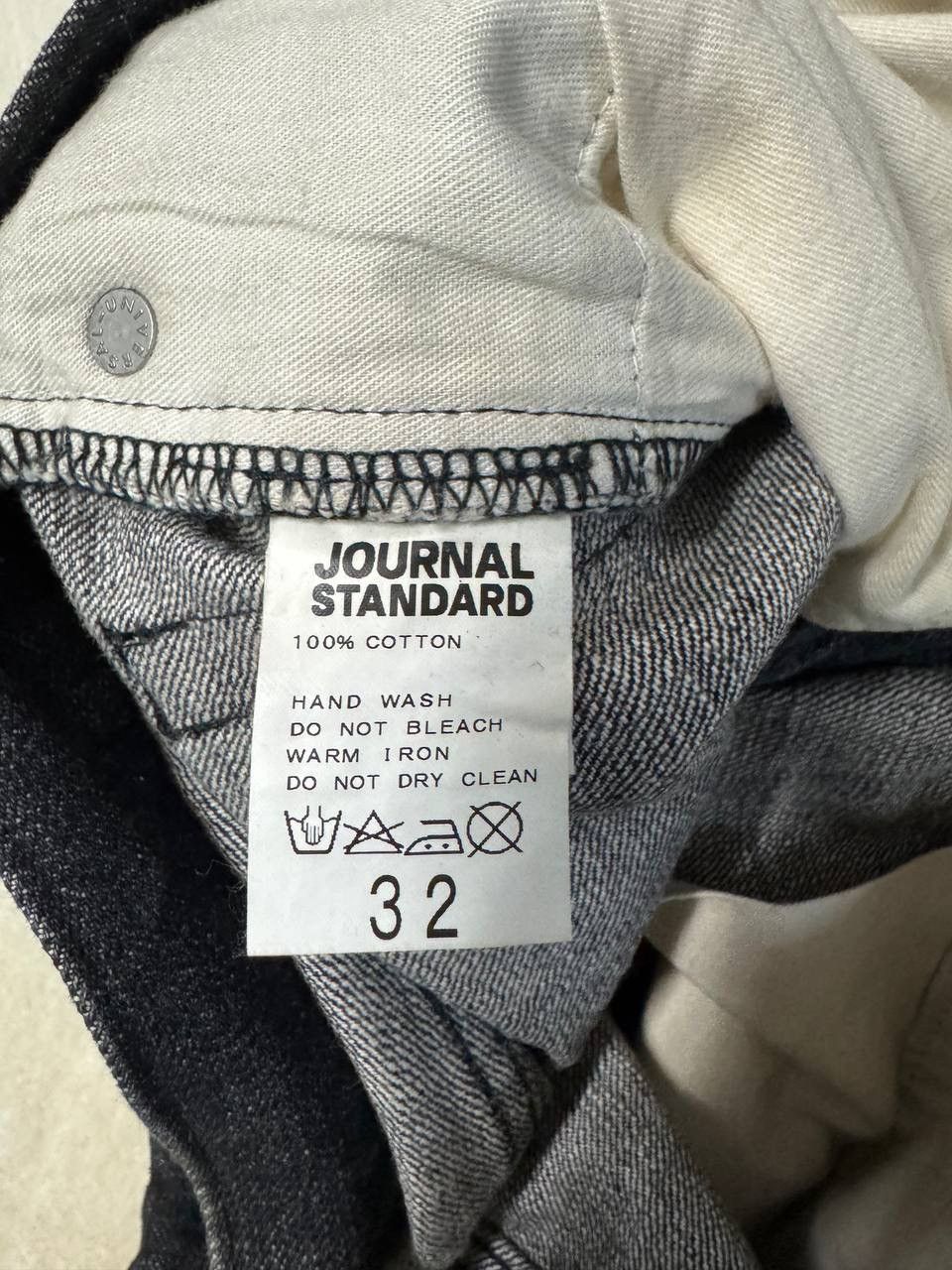 Vintage Journal Standard Mudwash Distressed Denim Jeans