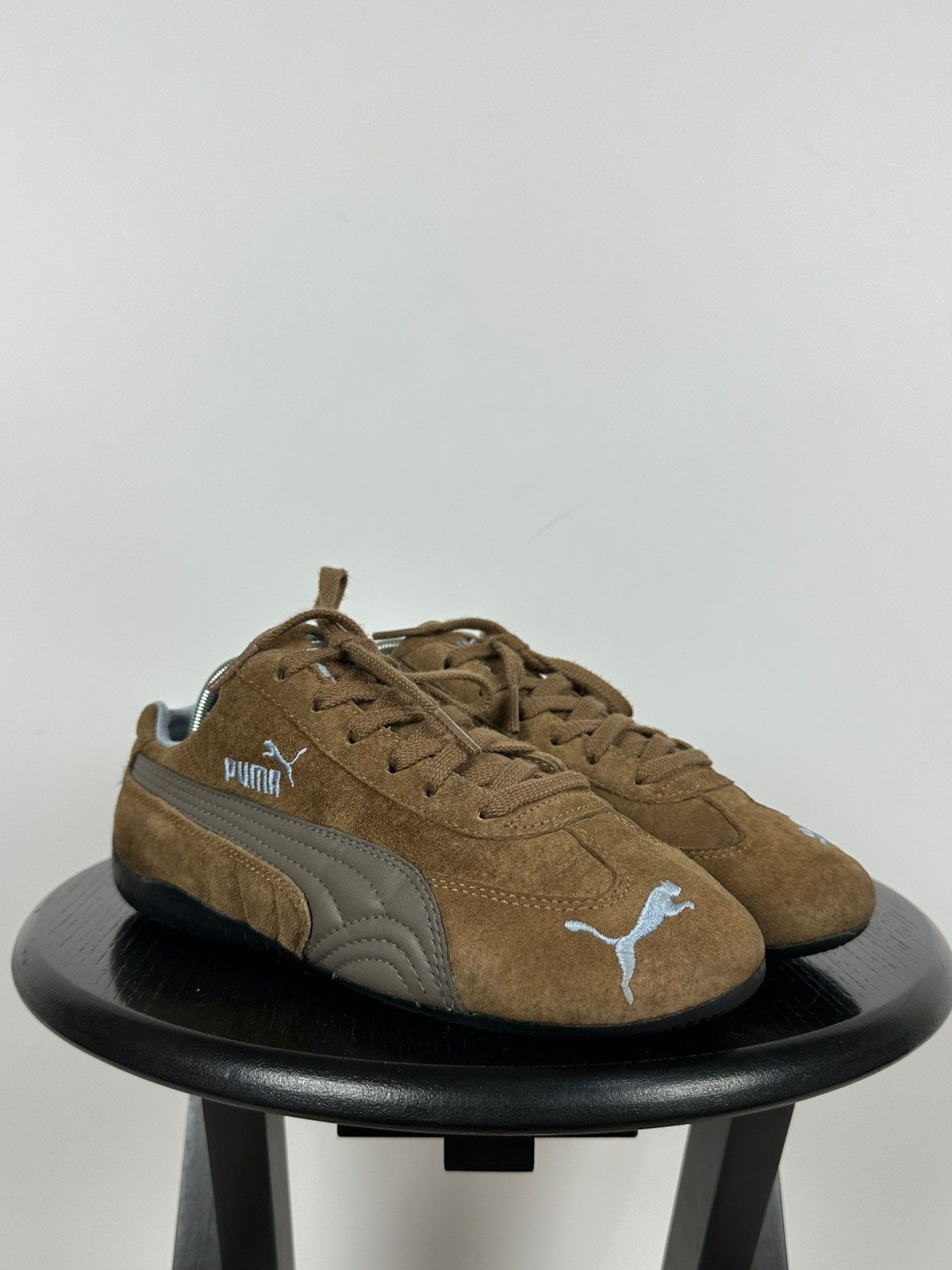 Puma Vintage Puma Speedcat Brown Suede/Leather Y2K Sneakers Size US 8 / IT 38 - 8 Thumbnail