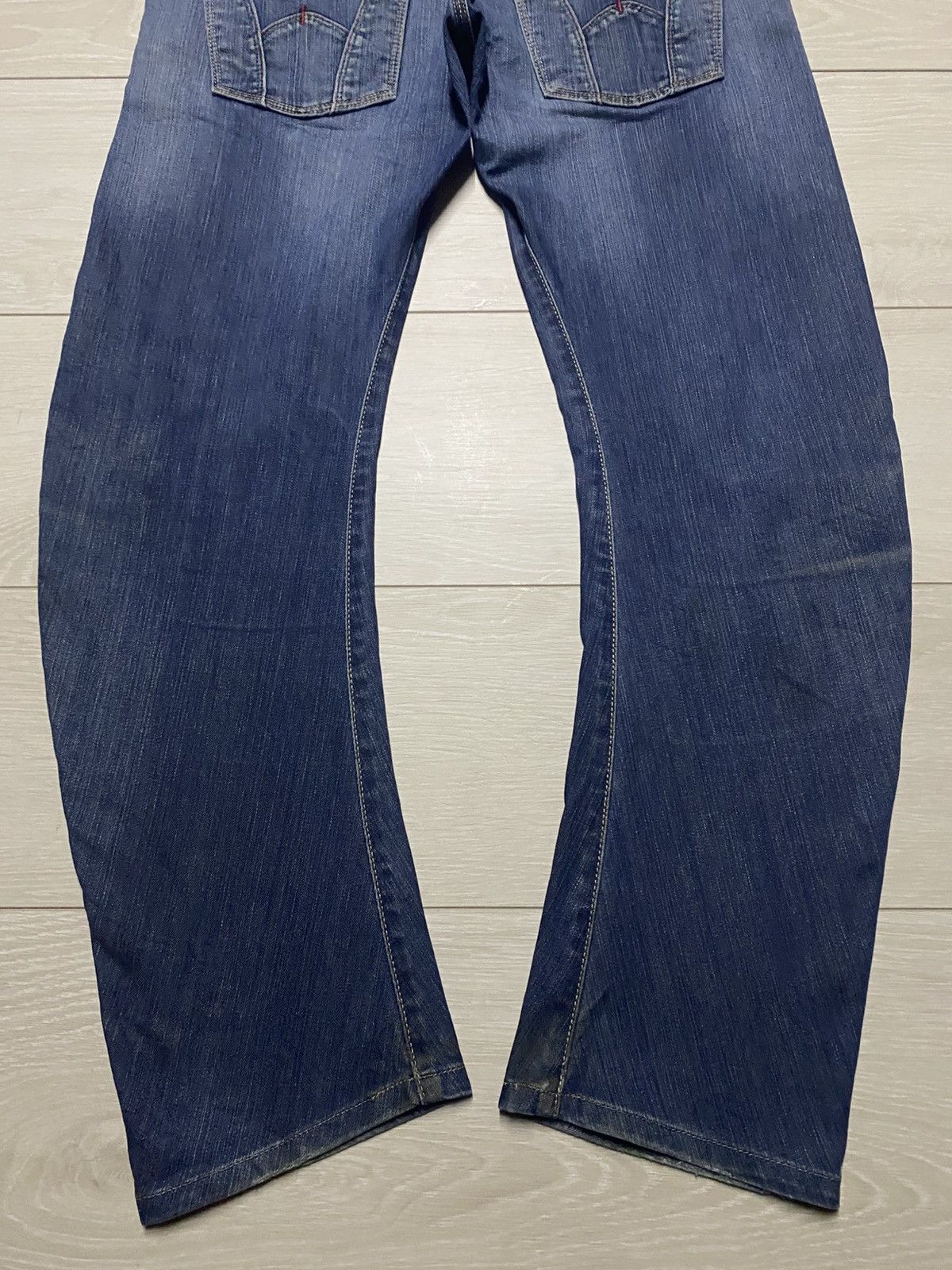 Edwin Vintage Edwin 503 E Function Twist Leg Curve Slim Jeans Size US 32 / EU 48 - 6 Thumbnail