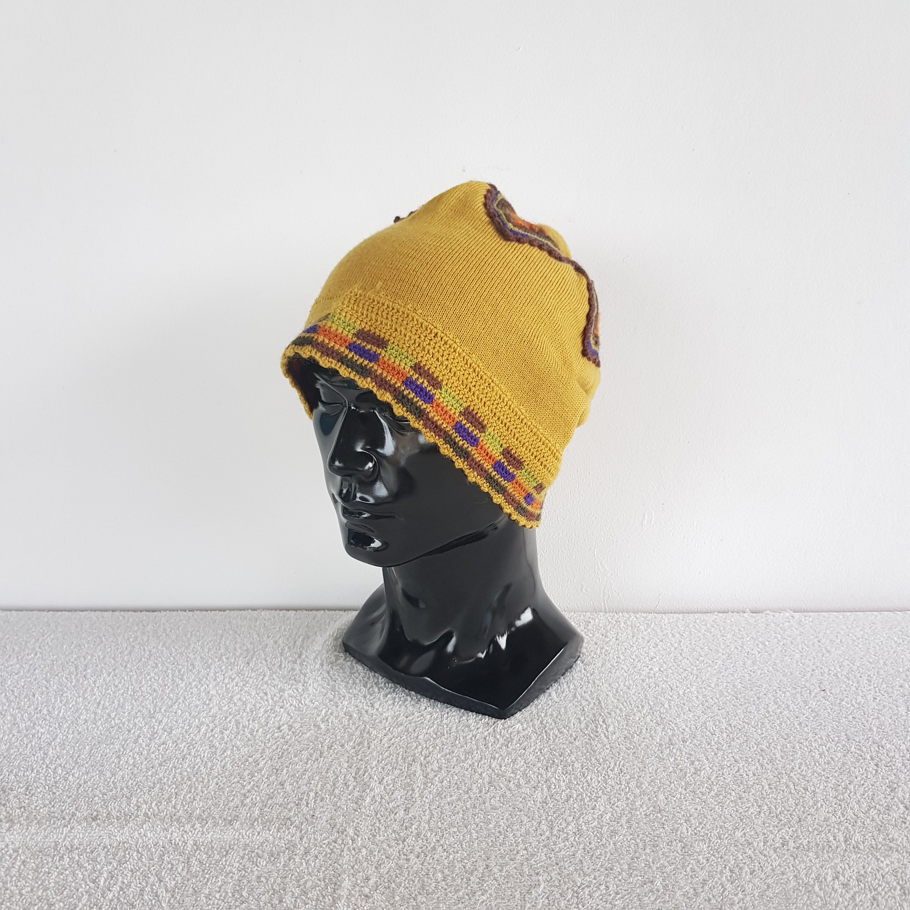 Aran Isles Knitwear Vintage Nice Rare Slouchy Knit Beanie Snow Caps Hats. Size ONE SIZE - 1 Thumbnail