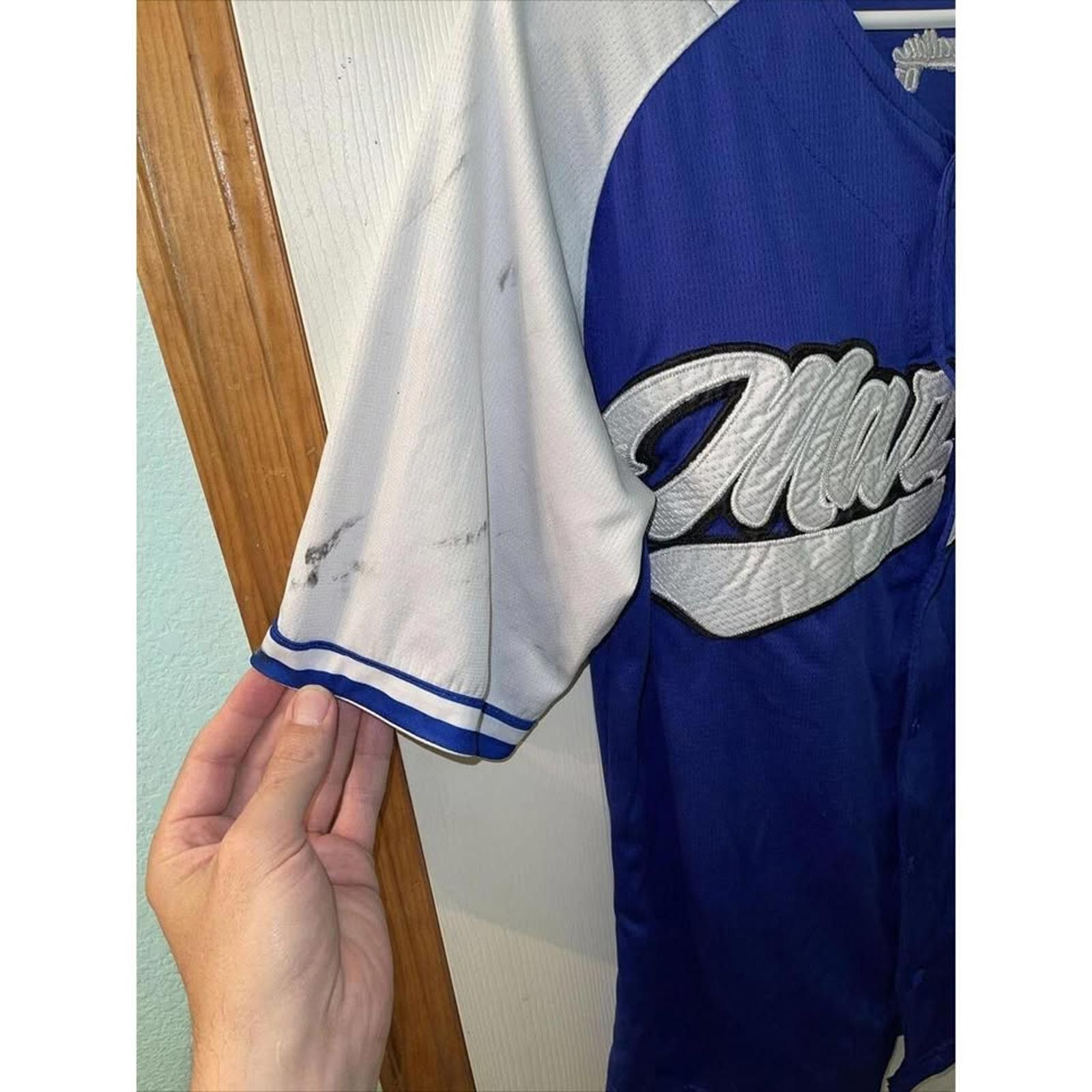Other Vintage Mazatlán Baseball Jersey - Blue & Gray - Size Adjust Size US M / EU 48-50 / 2 - 5 Thumbnail
