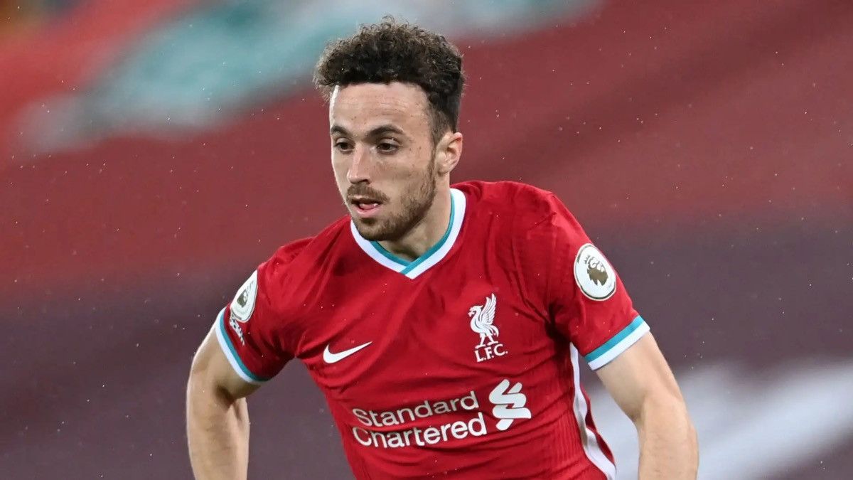 Vintage LIVERPOOL NIKE 2020/2021 FOOTBALL HOME JERSEY #20 DIOGO JOTA Size US M / EU 48-50 / 2 - 12 Thumbnail