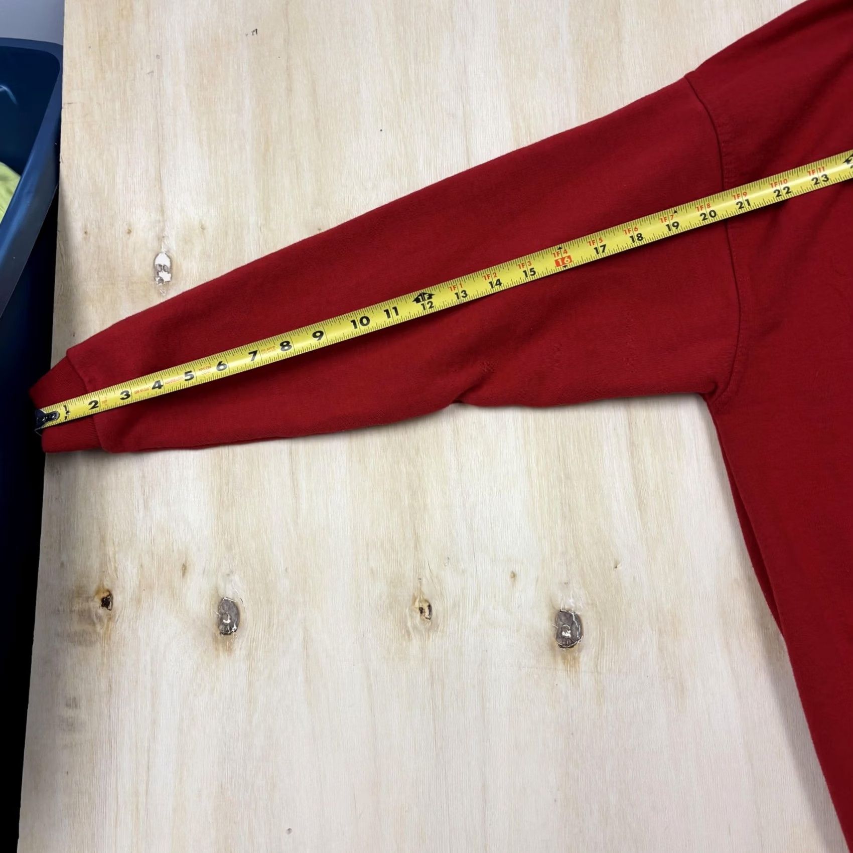 Vintage Basic Wear Sweatshirt Women's L Red Fleece Crewneck Pullover Embroidered Logo MS Heidelberg Vintage? Size L / US 10 / IT 46 - 7 Thumbnail