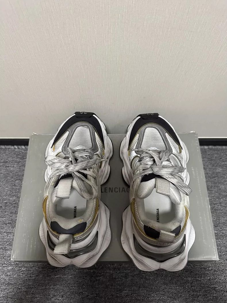 Balenciaga Balenciaga Balenciaga Cargo Sneakers in Gray and White -25 Size US 6 / IT 36 - 4 Thumbnail