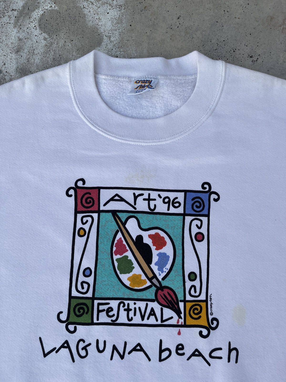 Vintage Vintage Art Crazy Shirt Sweatshirt Size US L / EU 52-54 / 3 - 5 Thumbnail