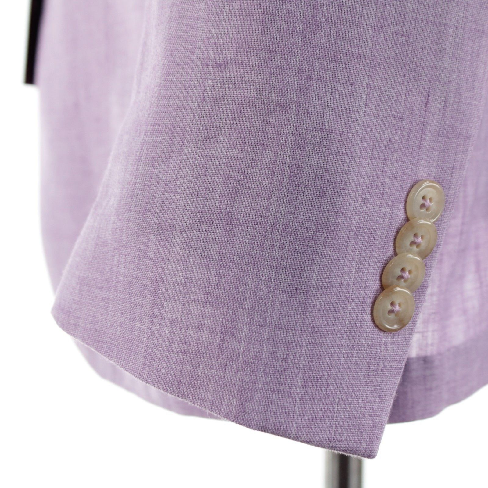 Sartoria Partenopea Sartoria Partenopea Sport Coat Size 44 Regular US in Purple Size 44R - 4 Thumbnail