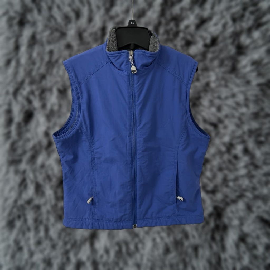 Vintage VINTAGE LL Bean Vest Womens S Blue Fleece Zip Pockets Outdoor Casual Size S / US 4 / IT 40 - 1 Thumbnail