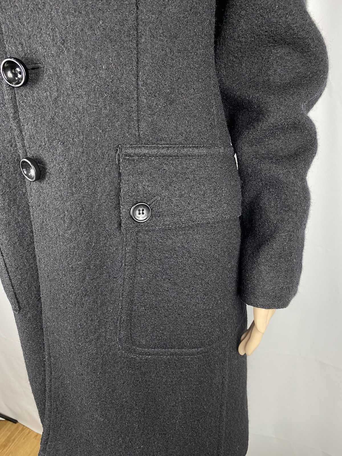 Other Seventy 1970 Wool-Nylon Reversible Coat Size M / US 6-8 / IT 42-44 - 14 Thumbnail