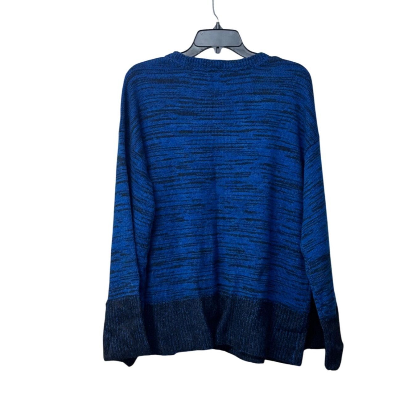 Other Style & Co Marled Colorblocked Sweater, Sea Captain Combo (B Size XL / US 12-14 / IT 48-50 - 11 Thumbnail
