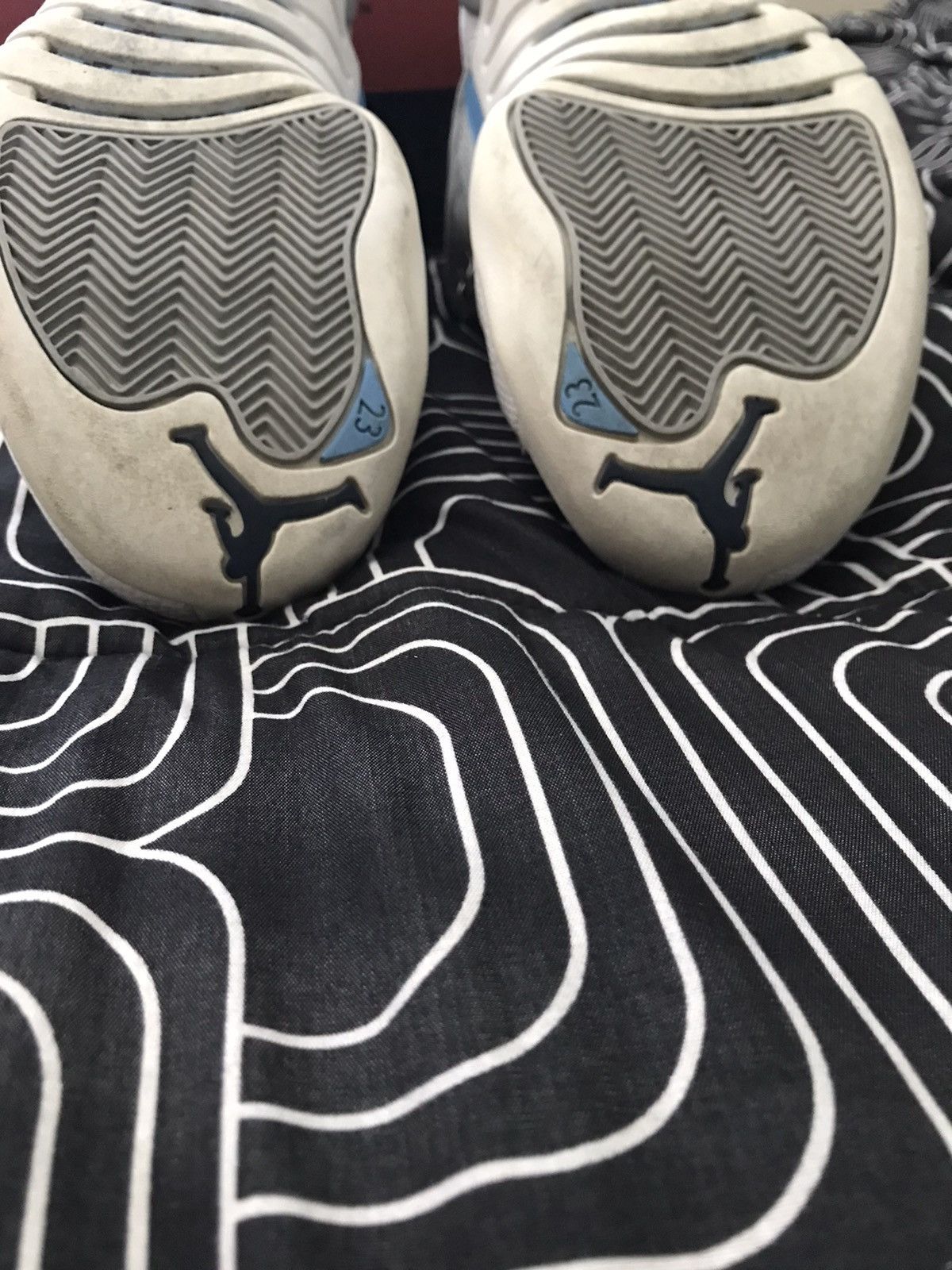 Jordan Brand × Nike Jordan 12 university blue Size: 9.5 Size US 9.5 / EU 42-43 - 8 Thumbnail