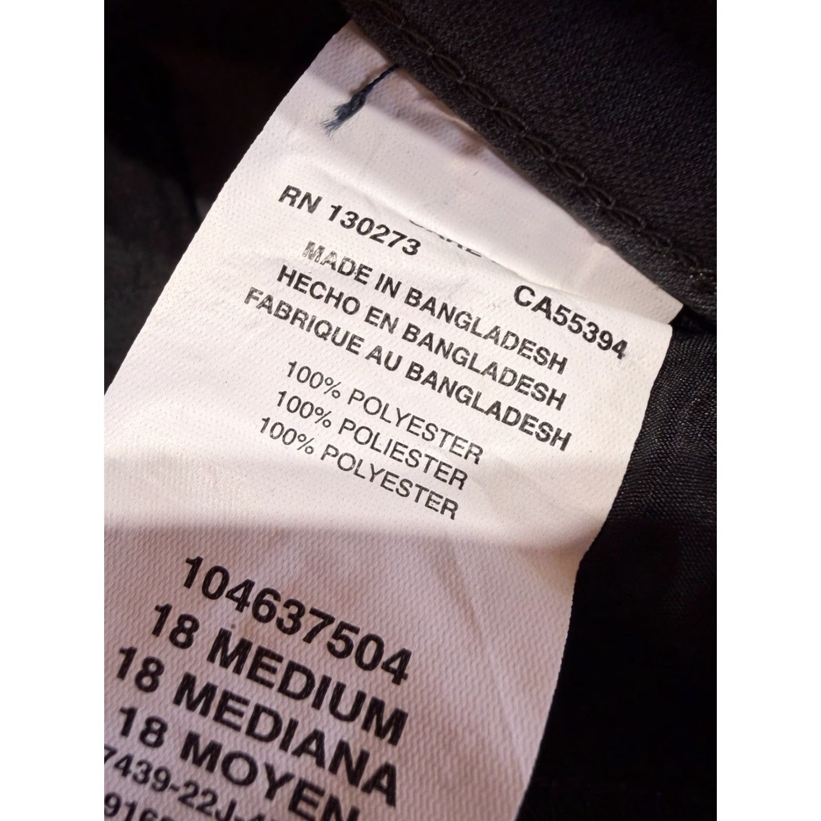 Lee Lee Pants Women Size 18 Gray Mid Rise Straight Leg NEW TAGS Size 40" / US 18 - 5 Thumbnail