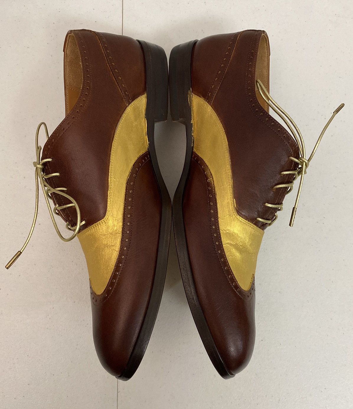 Maison Margiela Maison Margiela 22 🇮🇹 70’s San Fran Ceremony Wingtip Reps New Size US 9 / EU 42 - 8 Thumbnail