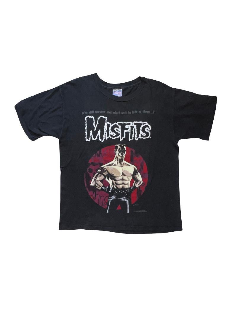 Band Tees Vintage Tshirt Y2K Misfits Size US XL / EU 56 / 4 - 1 Thumbnail