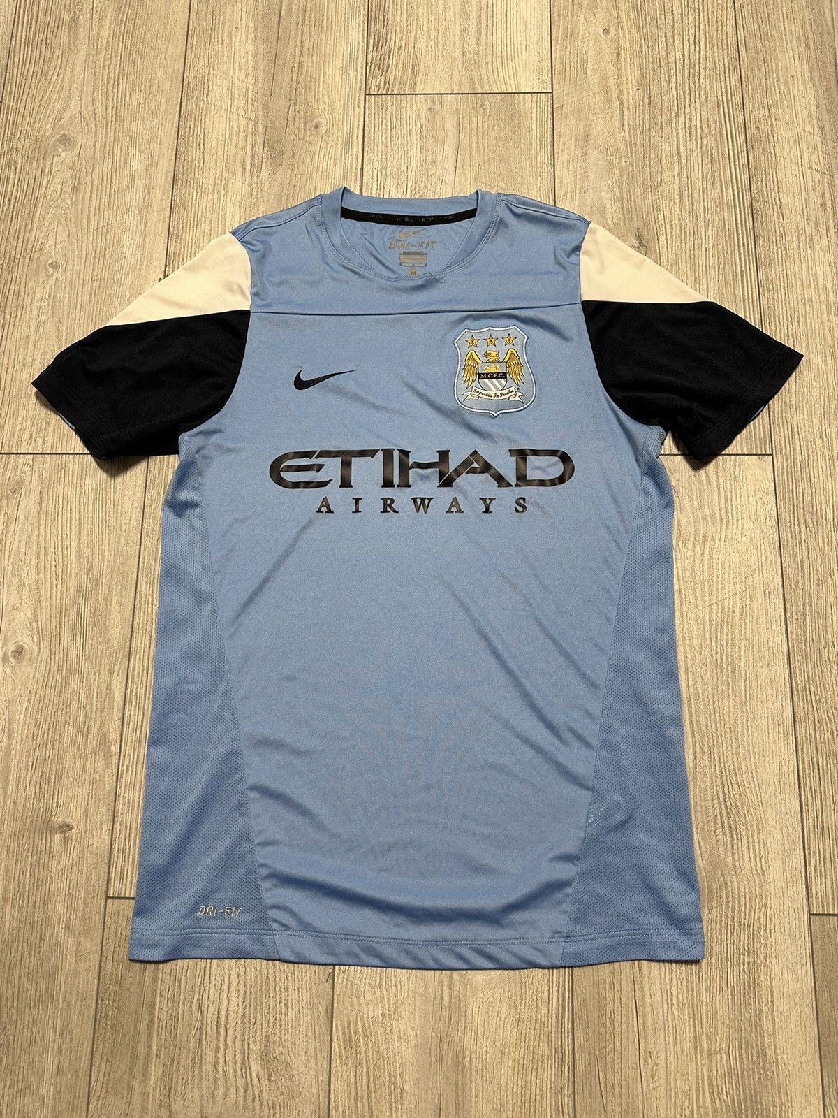 Nike Vintage Nike Manchester City 2013 Home Soccer Jersey Size US M / EU 48-50 / 2 - 1 Thumbnail