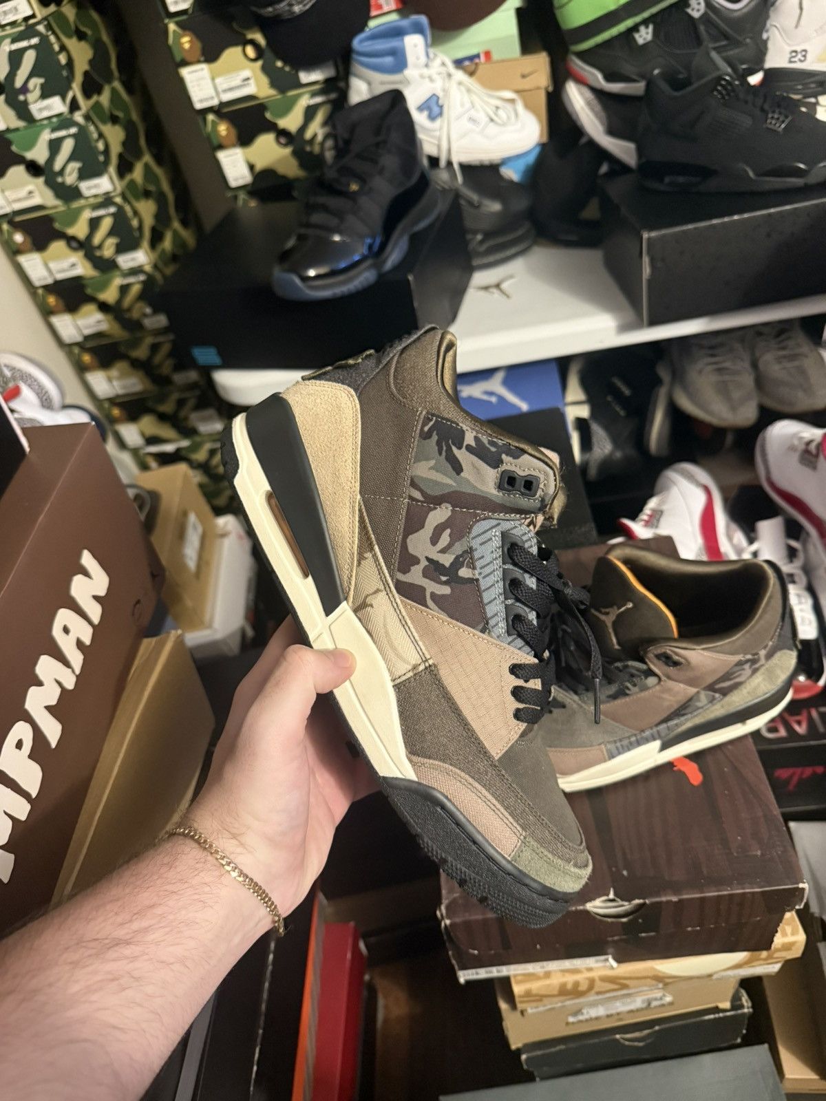 Jordan Brand Jordan retro 3 patchwork sz 12 Size US 12 / EU 45 - 1 Thumbnail
