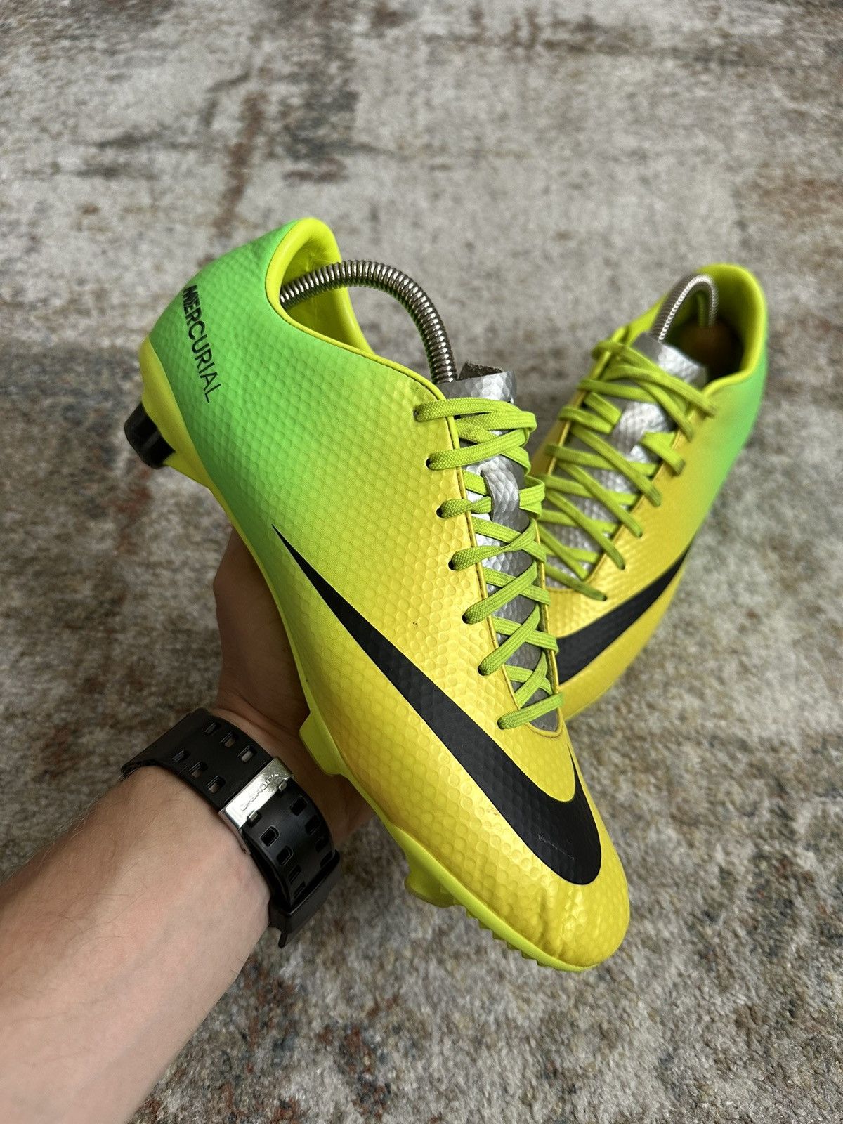 Japanese Brand Nike Nike Mercurial Veloce FG Vibrant Yellow Cleats Grailed