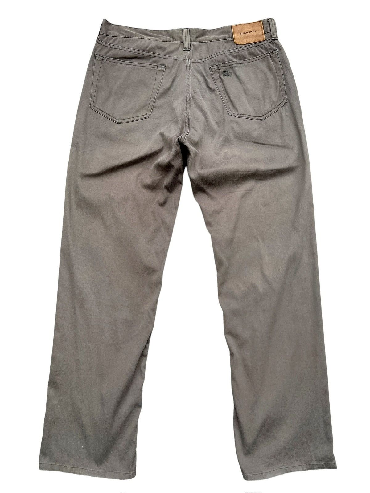 Burberry Burberry Straight Brown Pants 36x31 Size US 32 / EU 48 - 2 Thumbnail