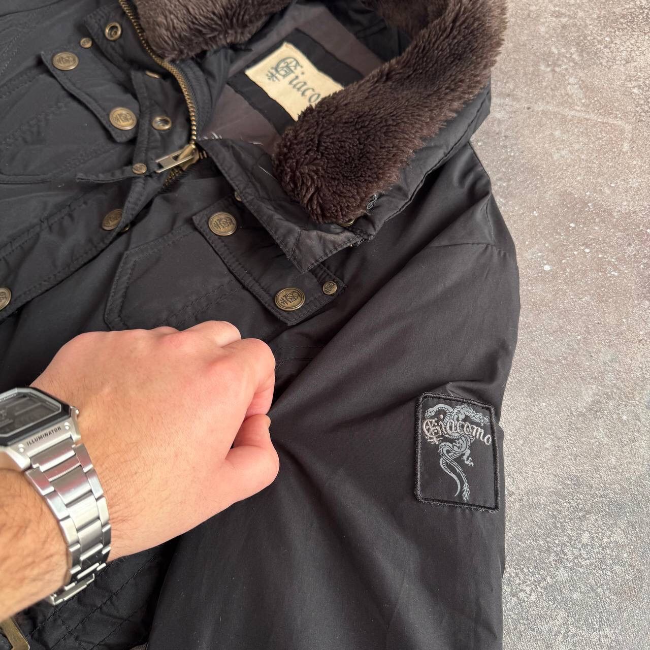 20471120 Avant Garfe Vintage Zip Details Belted Jacket Size L / US 10 / IT 46 - 10 Thumbnail