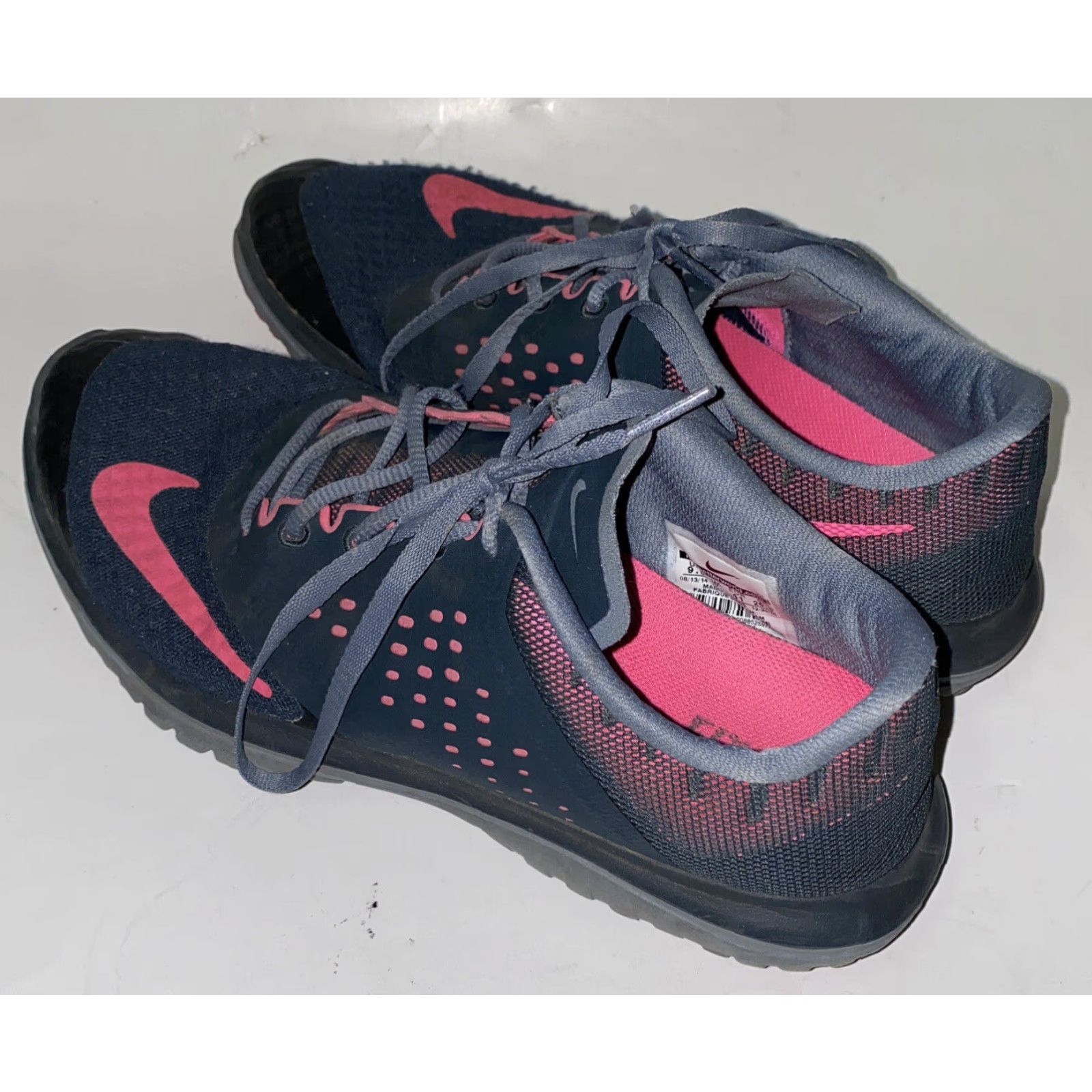 Nike Nike FS Lite Run 2 Gray Running Shoes Lace Up Low Top Womens Size 9.5 Size L / US 10 / IT 46 - 2 Thumbnail