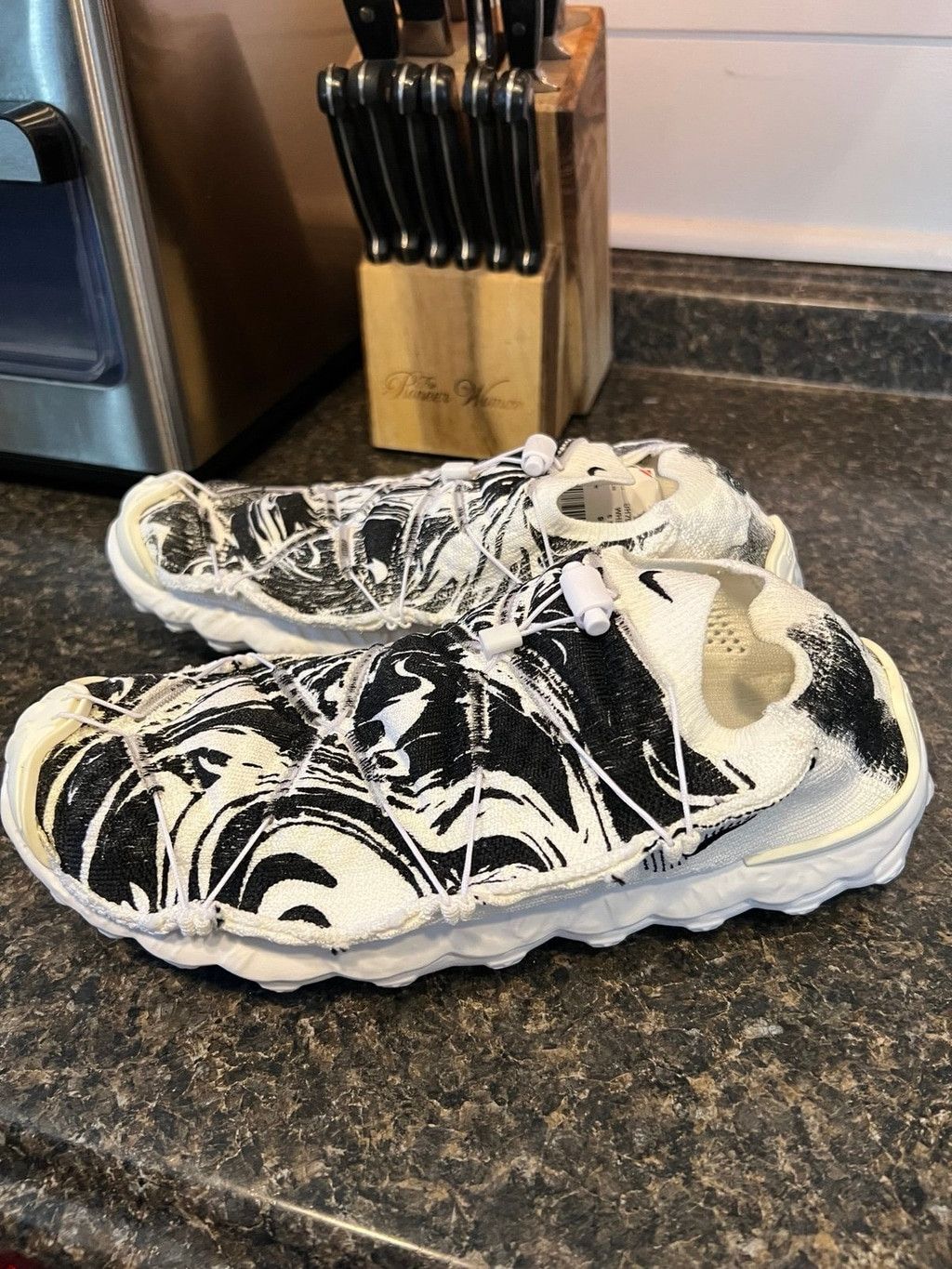 Nike New Nike ISPA MindBody 'Black and White' Sneakers Men's 9 Size US 9 / EU 42 - 5 Thumbnail
