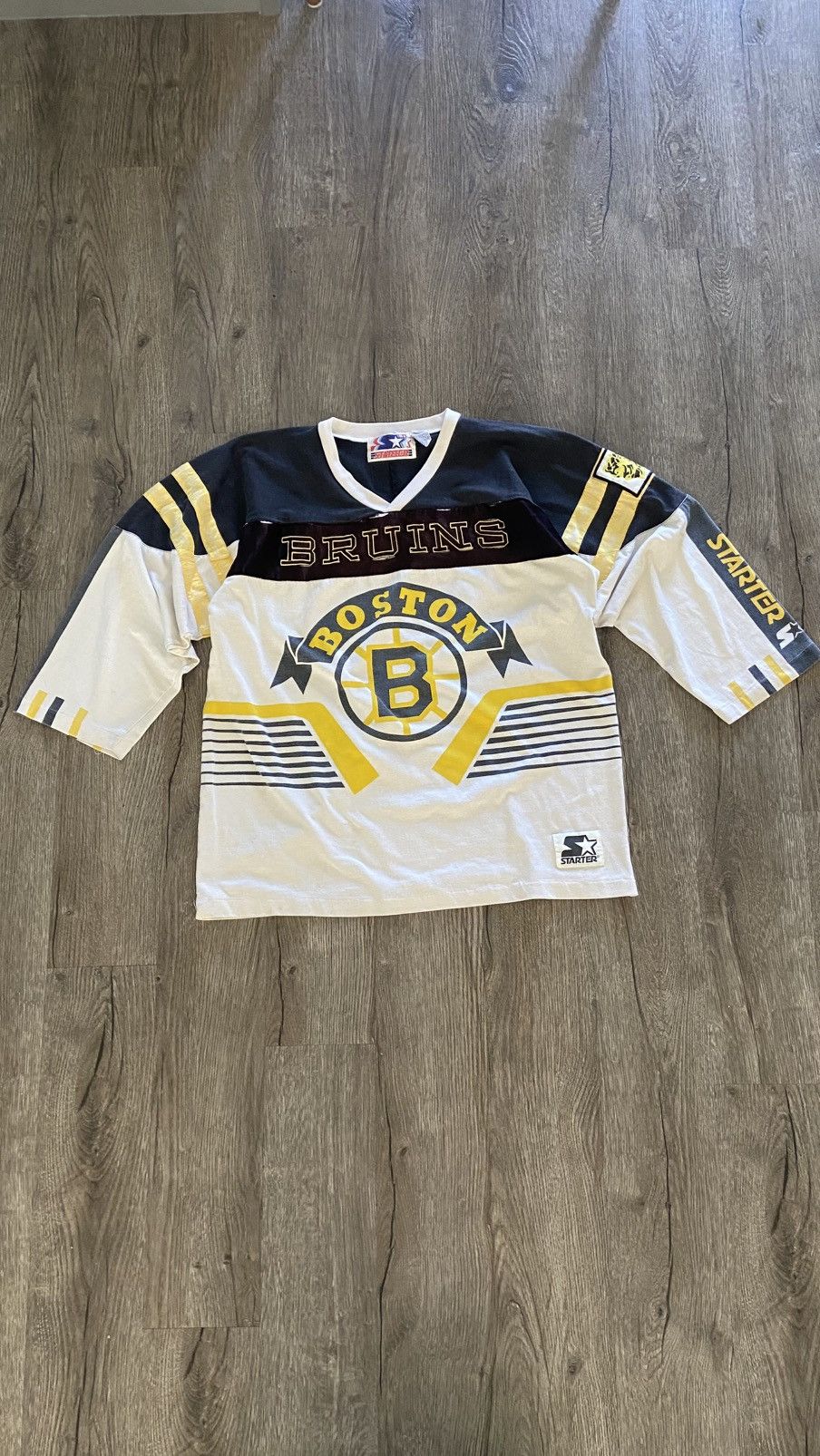 Other 80s Starter Bruins Long-Sleeve Tee Size US L / EU 52-54 / 3 - 2 Thumbnail