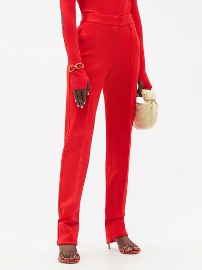 Givenchy o1y0925 Sweatpant in Red Size 28" / US 6 / IT 42 - 2 Thumbnail