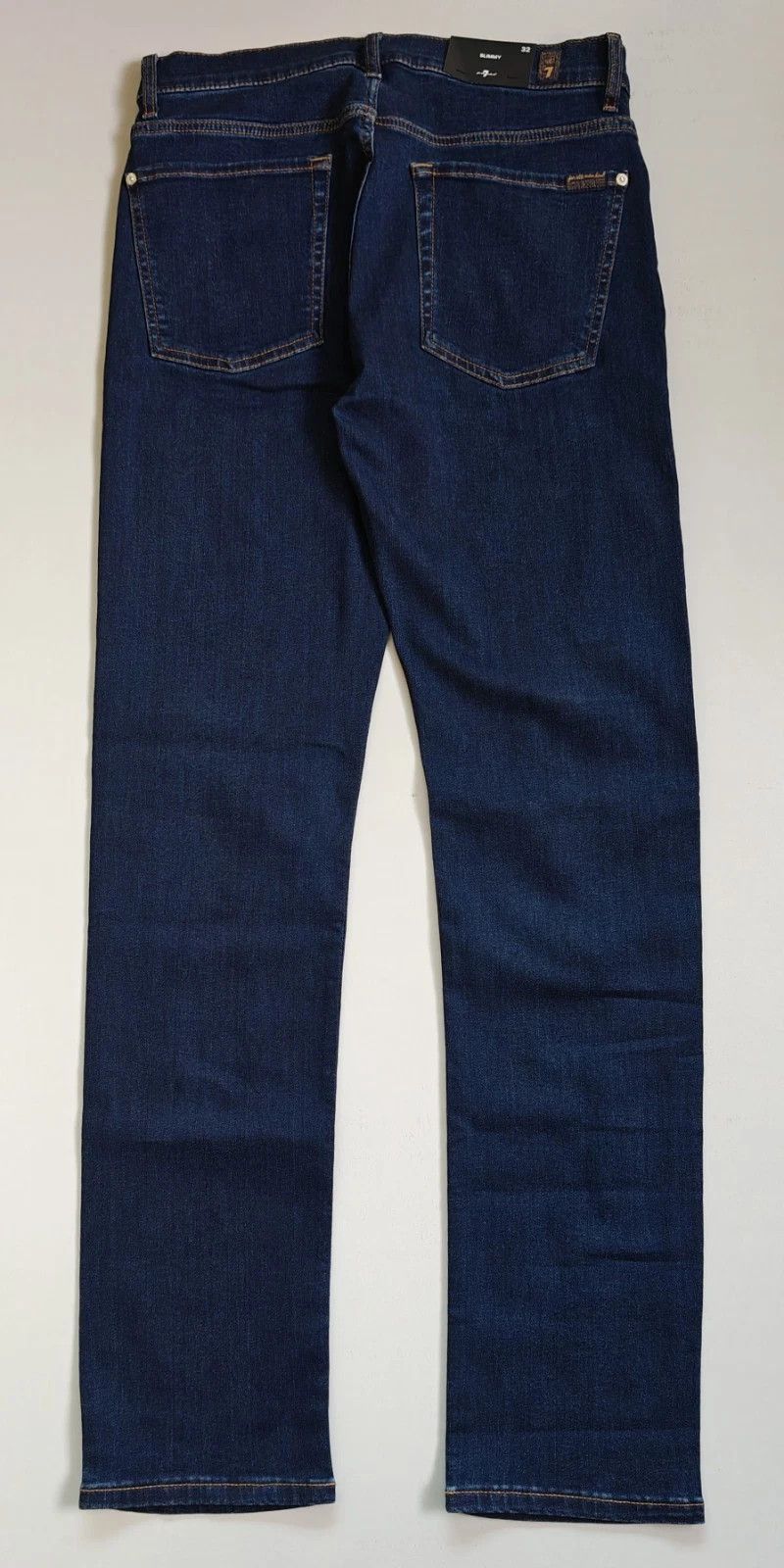 7 For All Mankind 7 For All ManKind Slimmy Rinse Men's Jeans T / 6001 Size US 32 / EU 48 - 13 Thumbnail