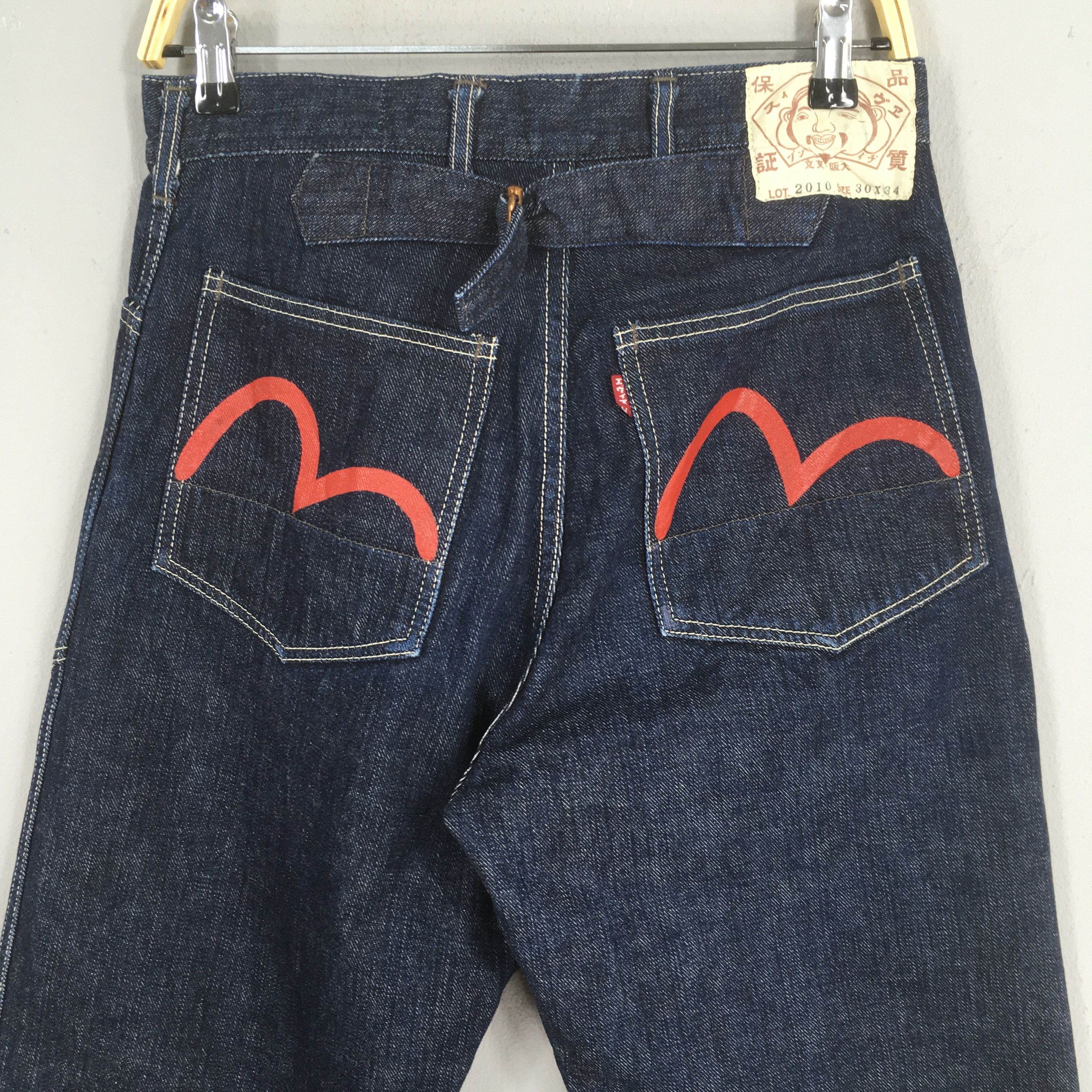 Evisu Size 29x28 Vintage 90s Evisu Daicock Japan Navy Denim S561 Size US 29 - 9 Thumbnail