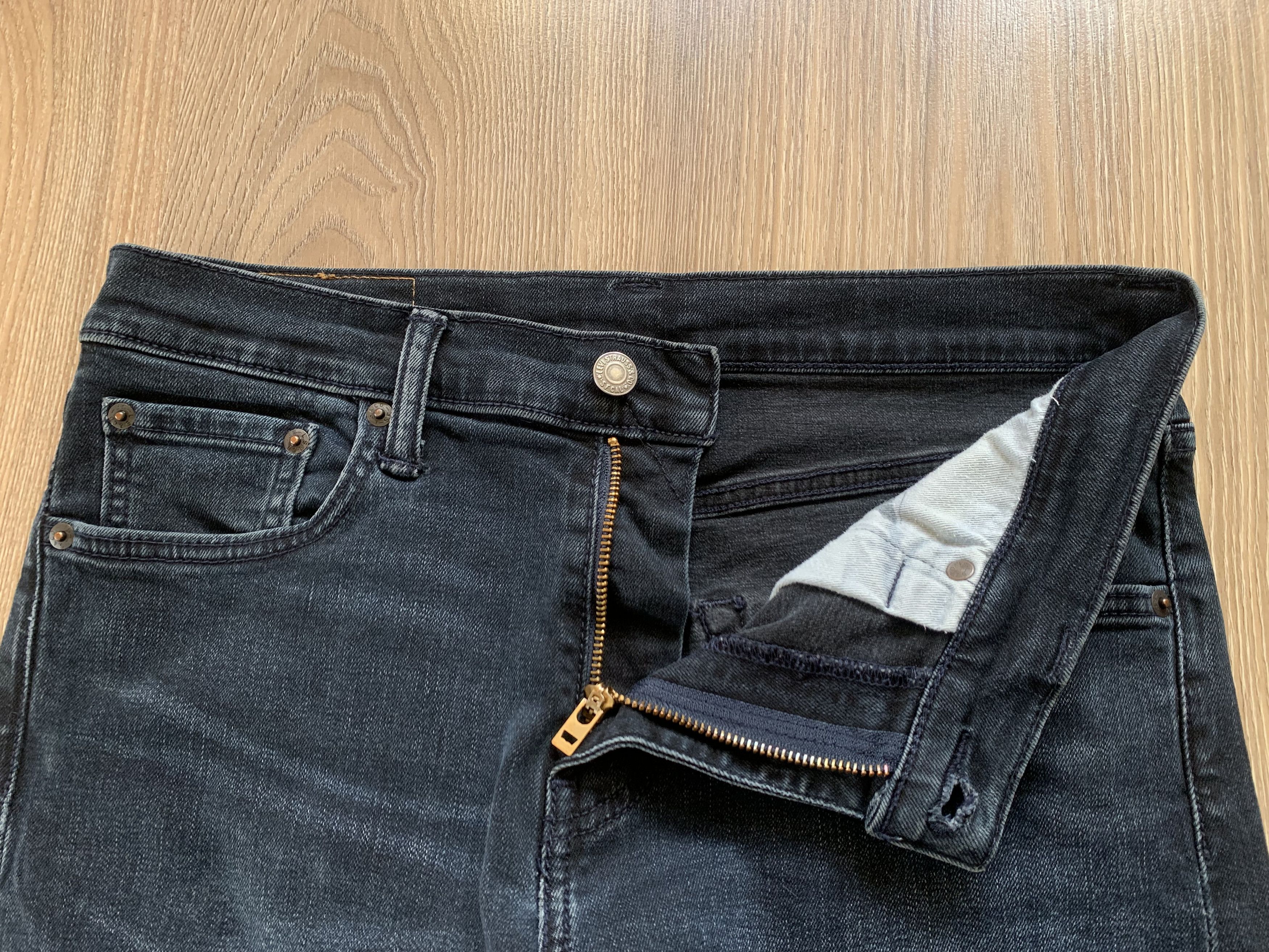 Levi's Levi's 512 Navy Blue Jeans Size US 30 / EU 46 - 7 Thumbnail