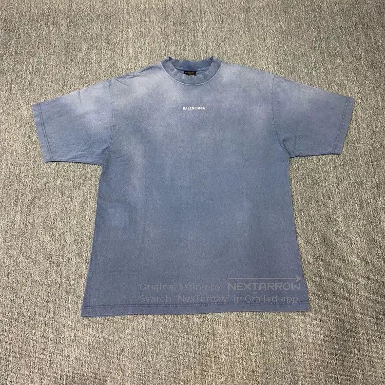 Balenciaga Balenciaga Blue Gradient Short Sleeve. Size US S / EU 44-46 / 1 - 1 Thumbnail