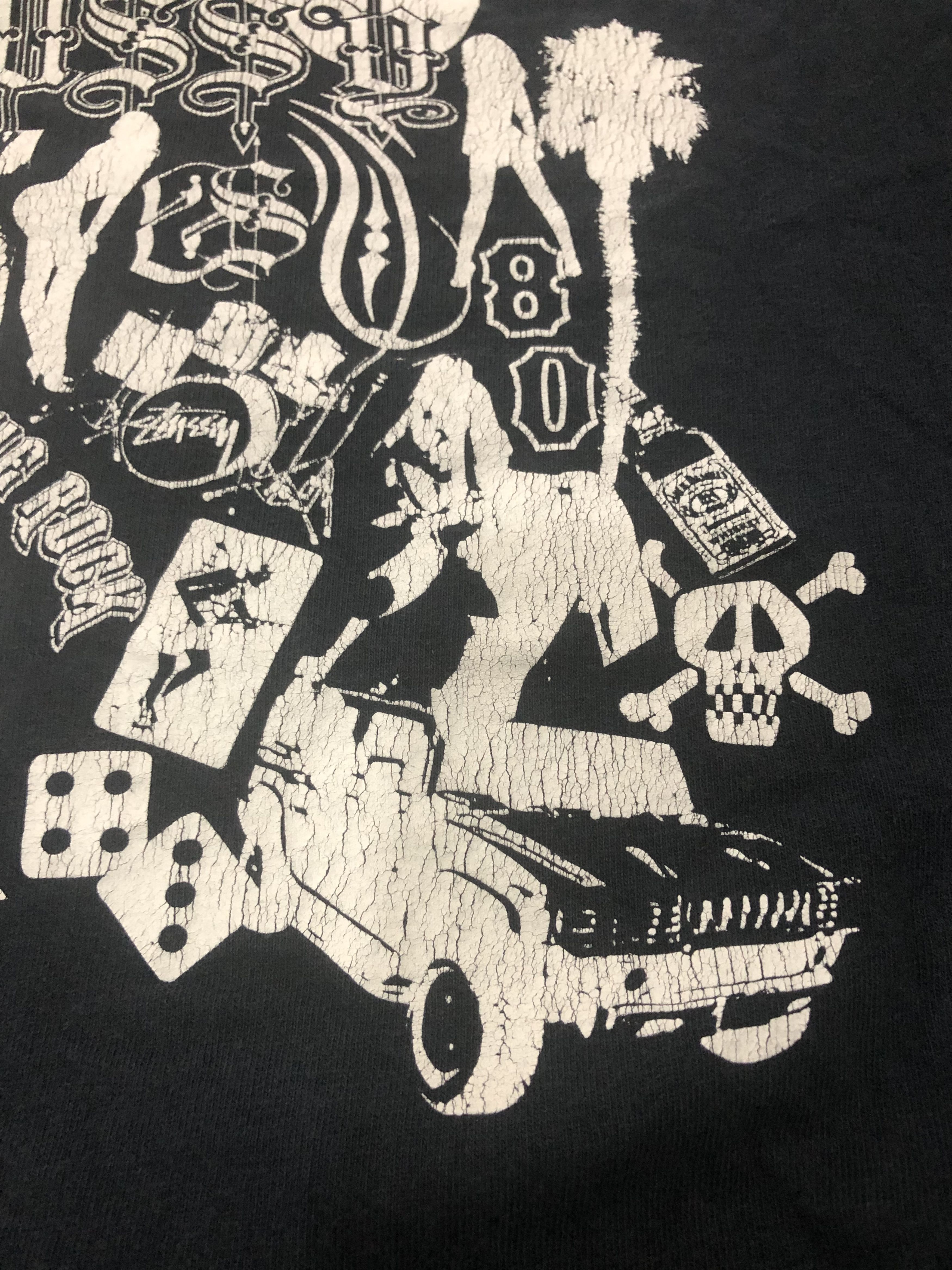 Stussy × Vintage Vintage StussyWood Long Live Rock T-shirts Size US L / EU 52-54 / 3 - 9 Thumbnail