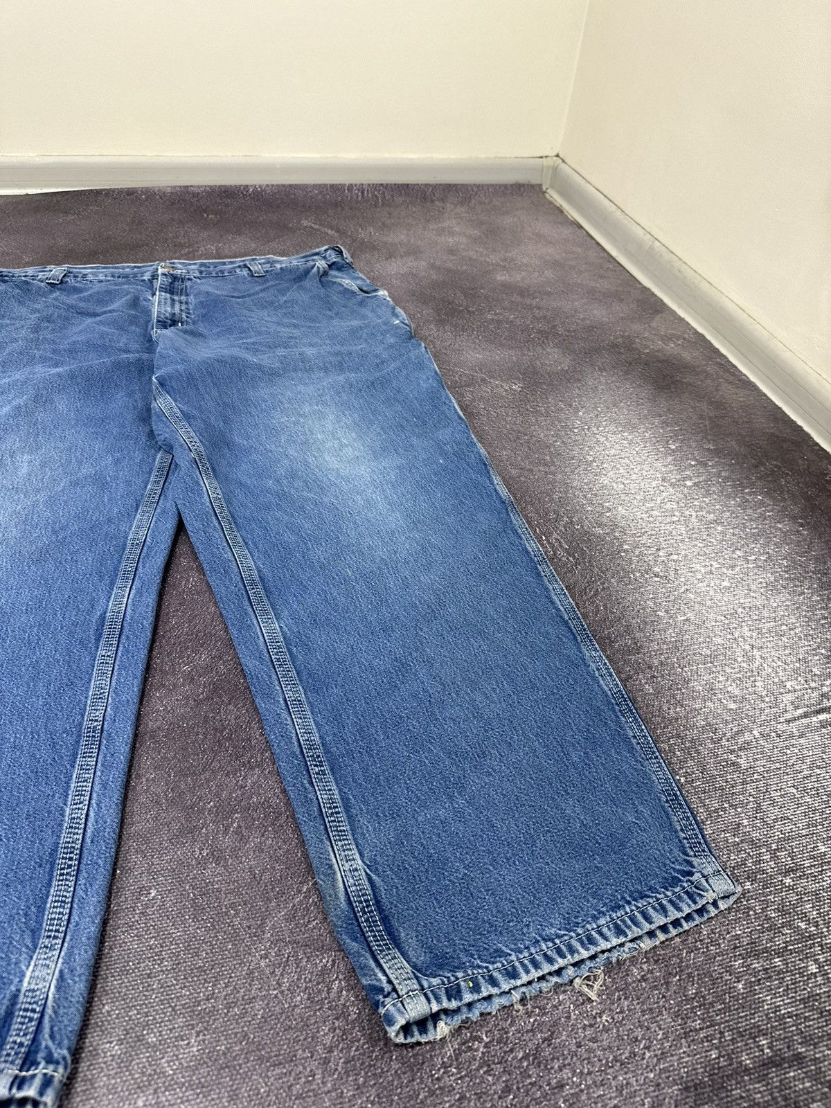 Carhartt Vintage Carhartt USA Distressed Carpenter Baggy Work Jeans Size US 42 / EU 58 - 11 Thumbnail