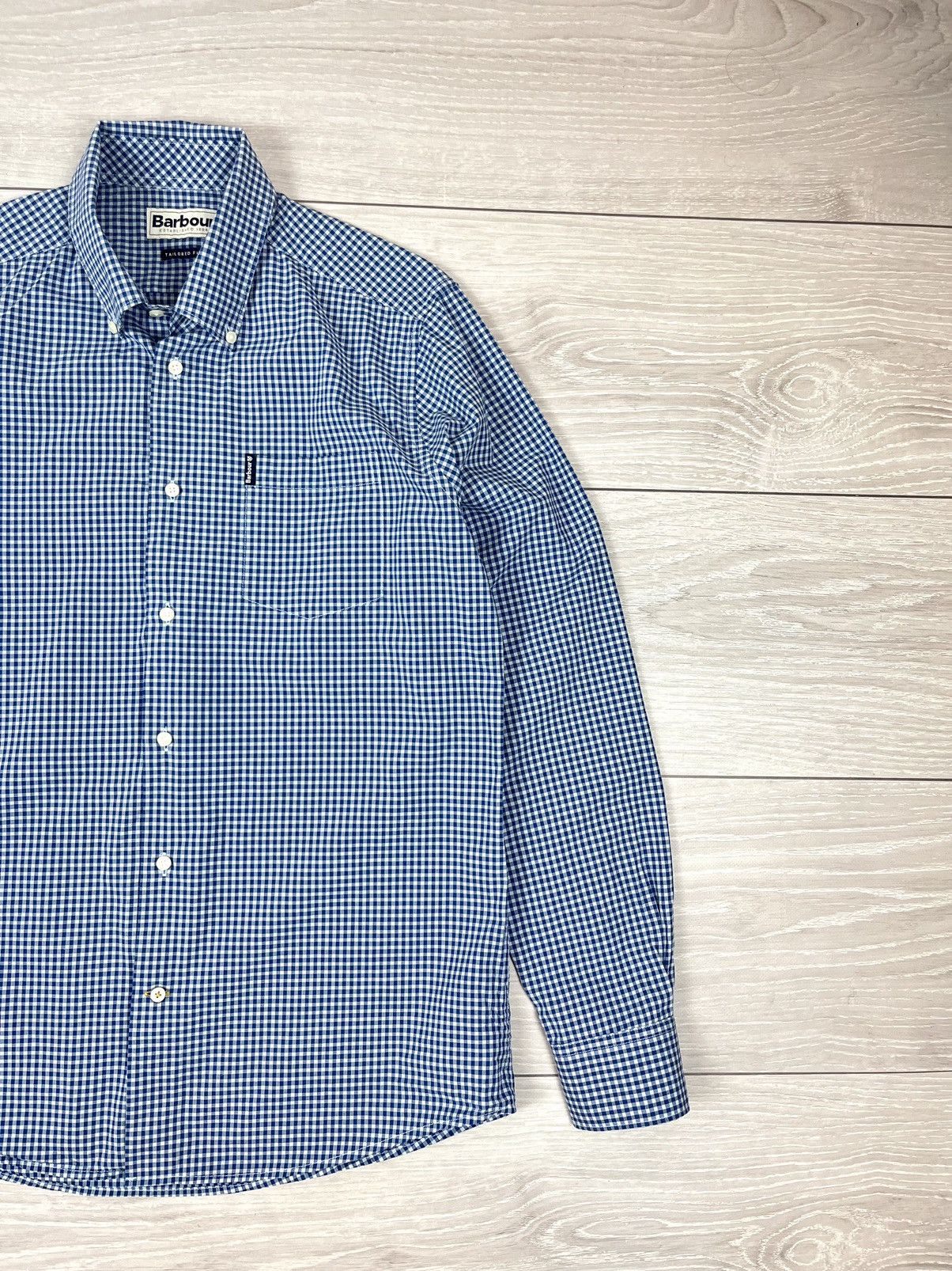 Barbour Barbour Gingham 2 Tailored Flannel Checkered Shirt Size US M / EU 48-50 / 2 - 3 Thumbnail