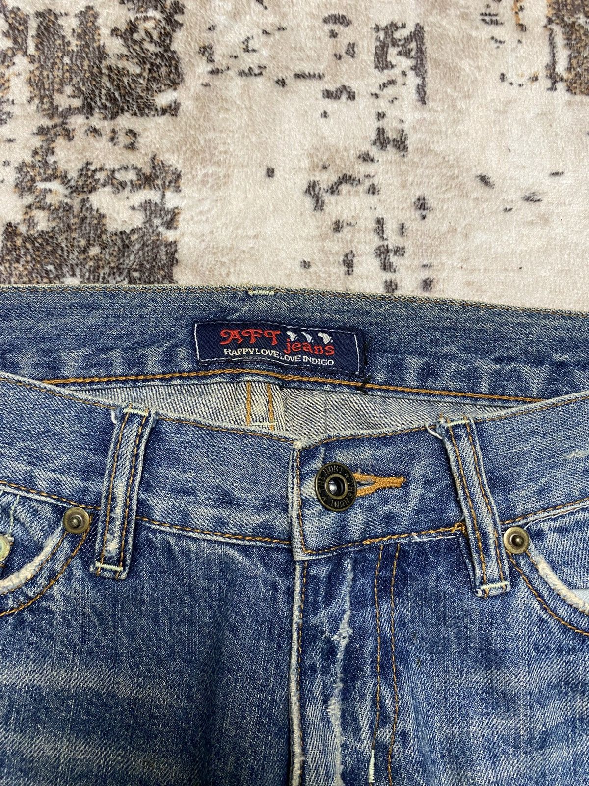 Hysteric Glamour Rusty Bootcut Distress Denim Size US 30 / EU 46 - 7 Thumbnail