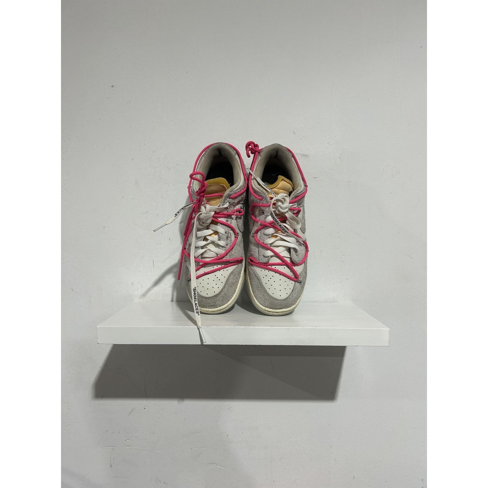 Nike NIKE DUNK LOW OFF WHITE LOT 17 SIZE 8.5 PREOWNED Size US 8.5 / EU 41-42 - 3 Thumbnail