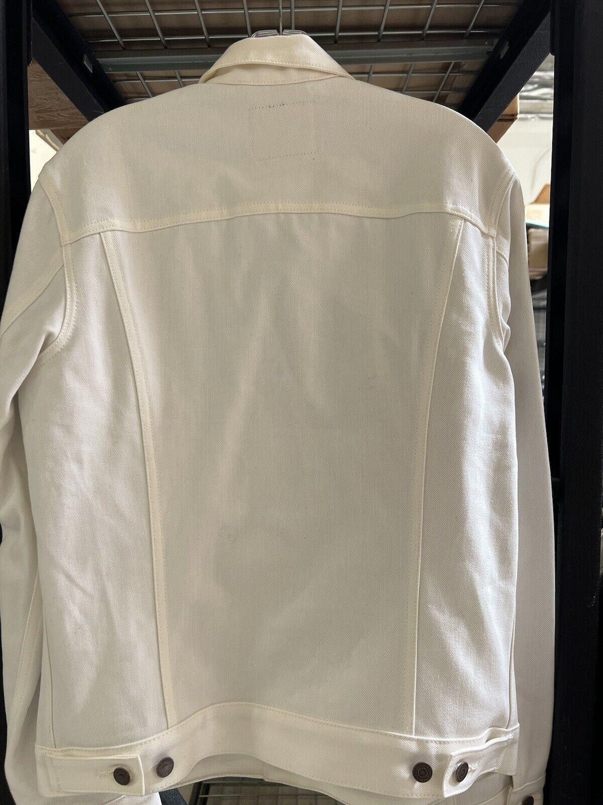 Supreme FW12 SUPREME LEVI'S DENIM LEOPARD JEAN JACKET WHITE Size US M / EU 48-50 / 2 - 3 Thumbnail